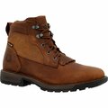 Rocky Legacy 32 Waterproof Western Lacer, BROWN, M, Size 9 RKW0382